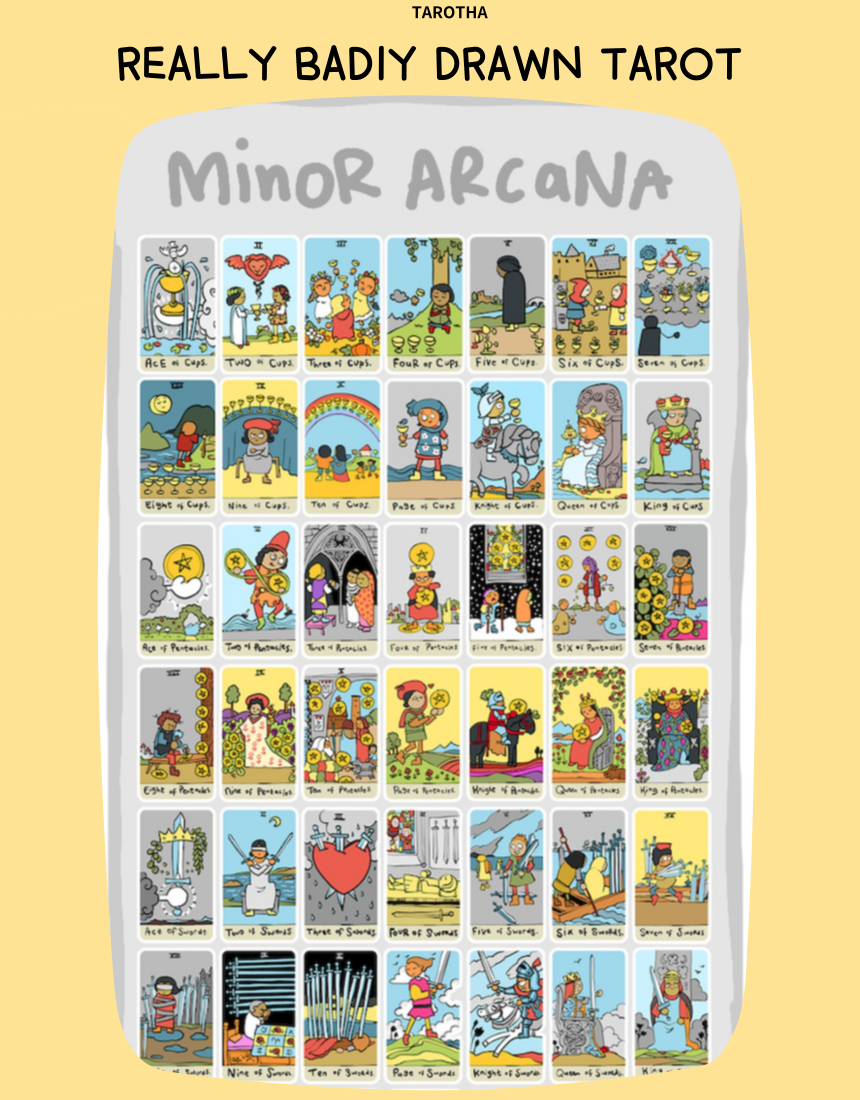 감성 유머 타로카드 78장 유튜브 인기 초보 카드 리딩