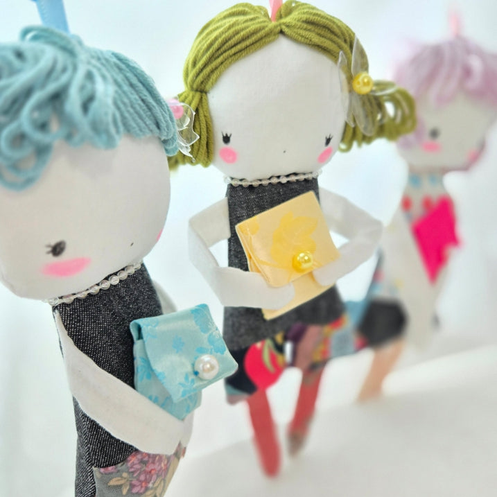 타로하 수제 인형  감성 타로 부적 인형 행운 가득한 리딩용 굿즈