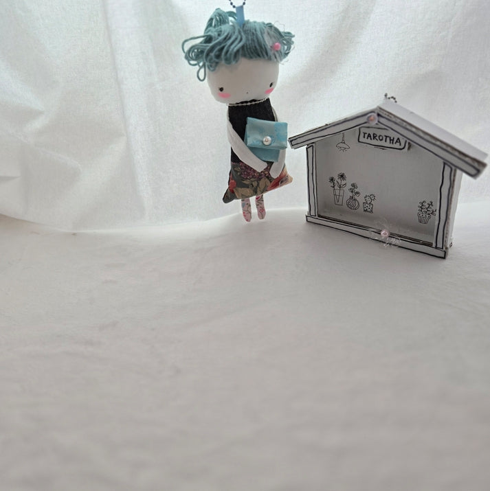 타로하 수제 인형  감성 타로 부적 인형 행운 가득한 리딩용 굿즈