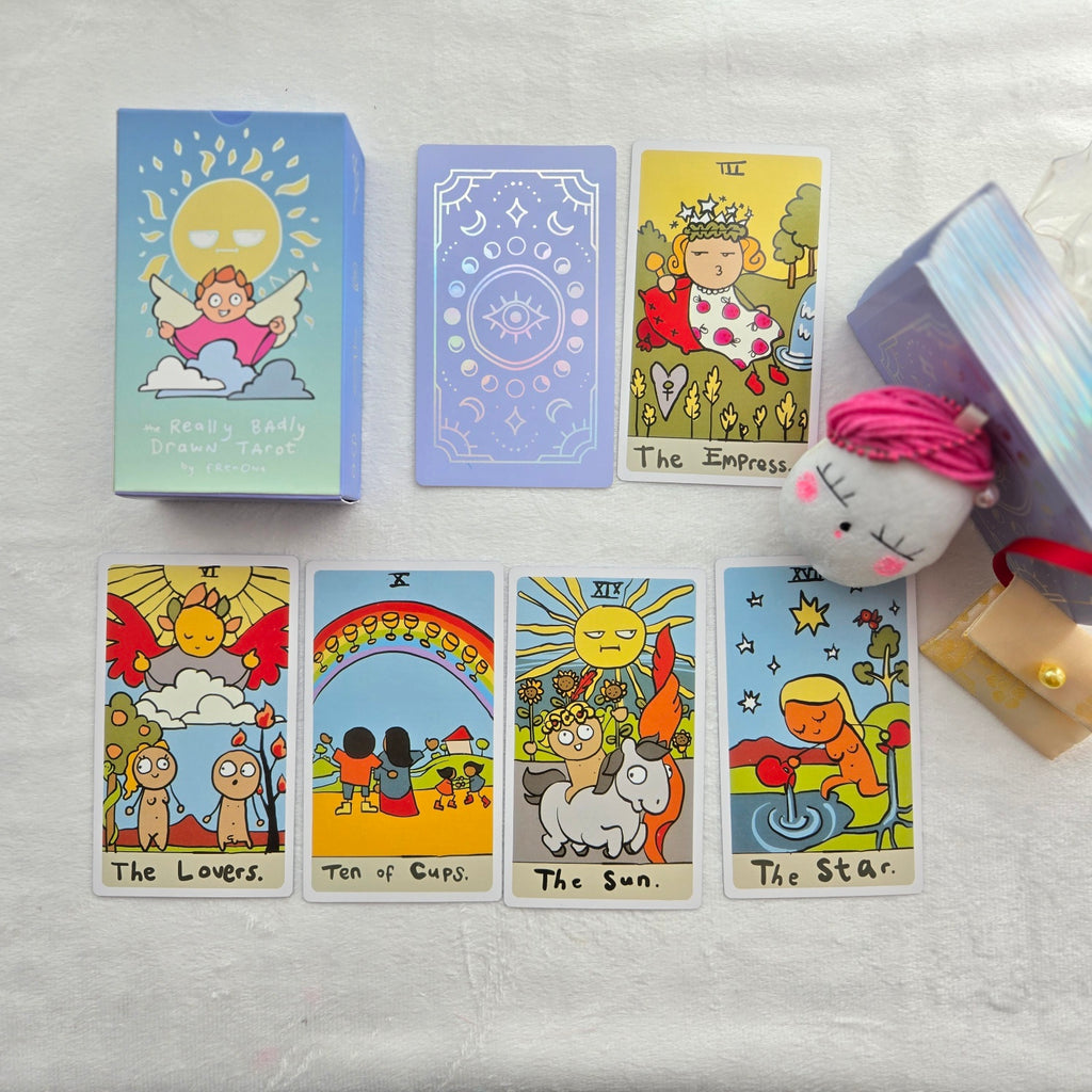 감성 유머 타로카드 78장 유튜브 인기 초보 카드 리딩